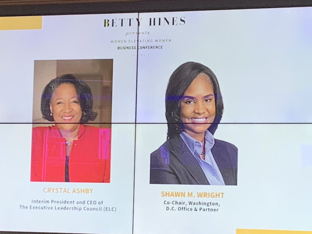 AmandaEllisGEM's tweet photo. #WEW2020 #womenelevating #InternationalWomensDay2020 “Critical 2 have data 2 demonstrate value add of diversity”-Crystal Ashby, CEO Exec Leadership Council for black advancement: corporations often more comfortable w gender than race. @GroYourBiz @WEEmpowerSDG @asuglobalfuture https://t.co/9jC9OL1JMF