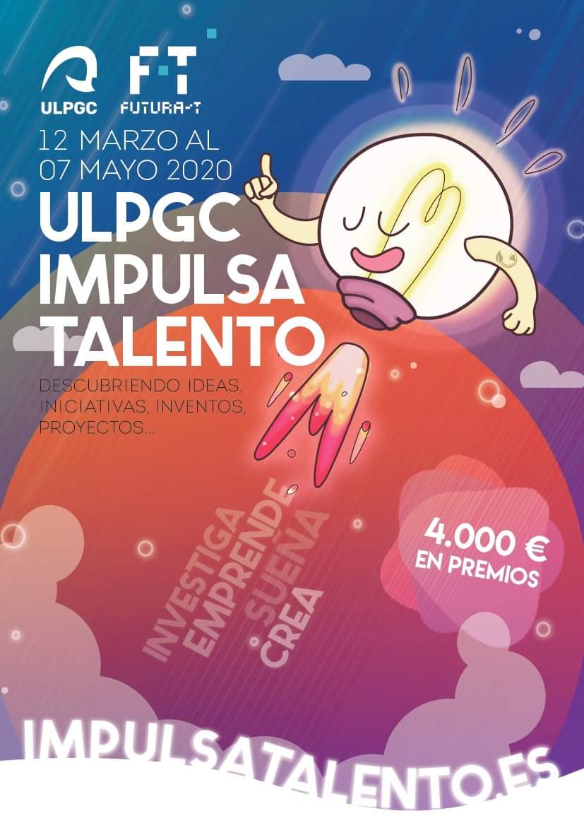 futura_t's tweet photo. ¡Volvemos a lanzarte un reto, que sabemos que te mola! El 12 de marzo presentamos #ImpulsaTalento en #ElLaboratorioCampus. ¡Organízate con un grupo de amig@s y participa! 
+info en https://t.co/pN4KsFJ4IX https://t.co/PgXp65JLIe