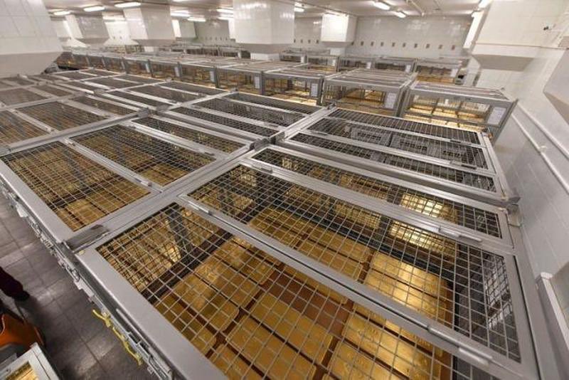 R0YALSNEWS's tweet photo. Il s’agit de la réserve d’or fédérale du royaume. https://t.co/FJkUa9CgVJ