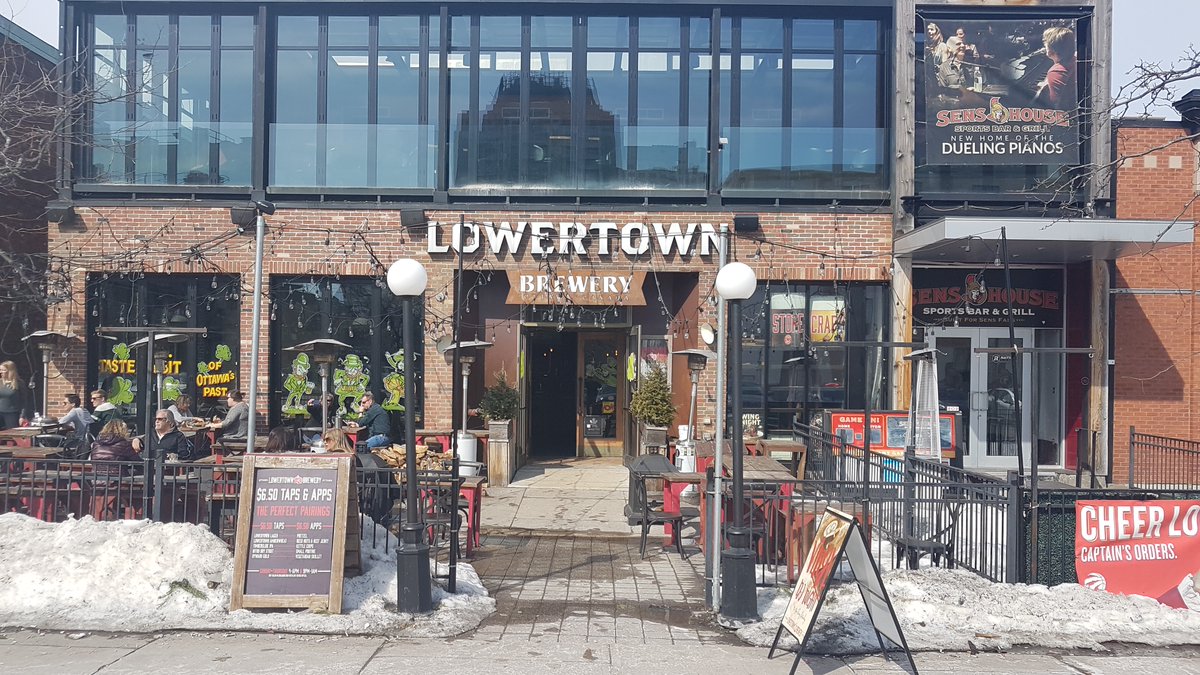 Our patio is OPEN and already rockin'!  Time for some vitamin D.   😎 ☀ 🍻

#patioseason #outdooreating #summersmiles #spring2020 #lowertownottawa #bywardmarket #ottawa #patio #sunshine #craftbeer #craftbeerlovers #craftbeerforlife