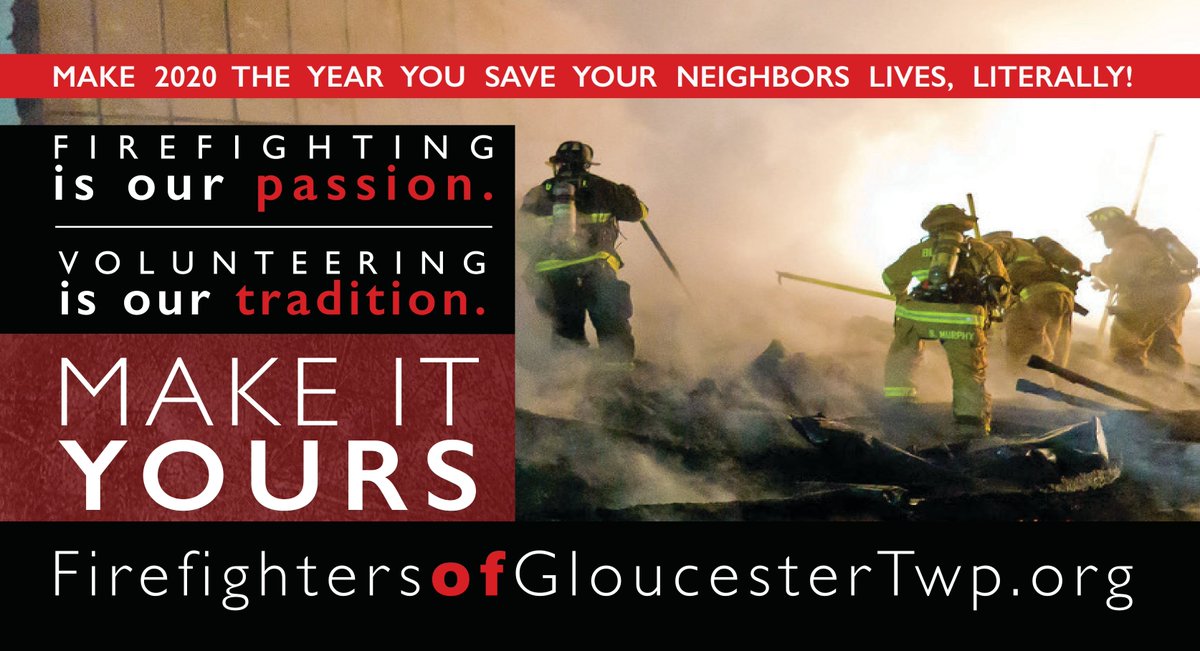 Firefighters of Gloucester Township tweet media