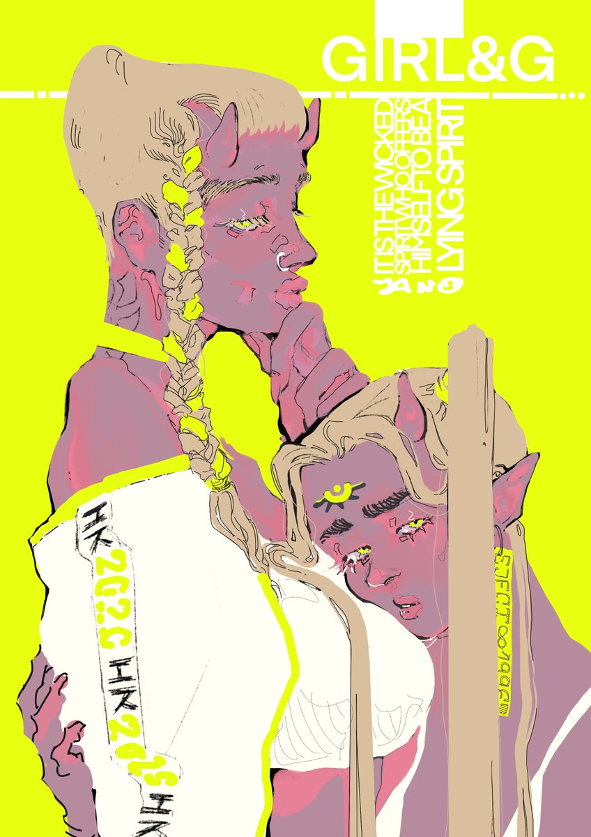 jan0h_'s tweet image. 👺🛸 #janosLimegirls💚

finished postcard illust