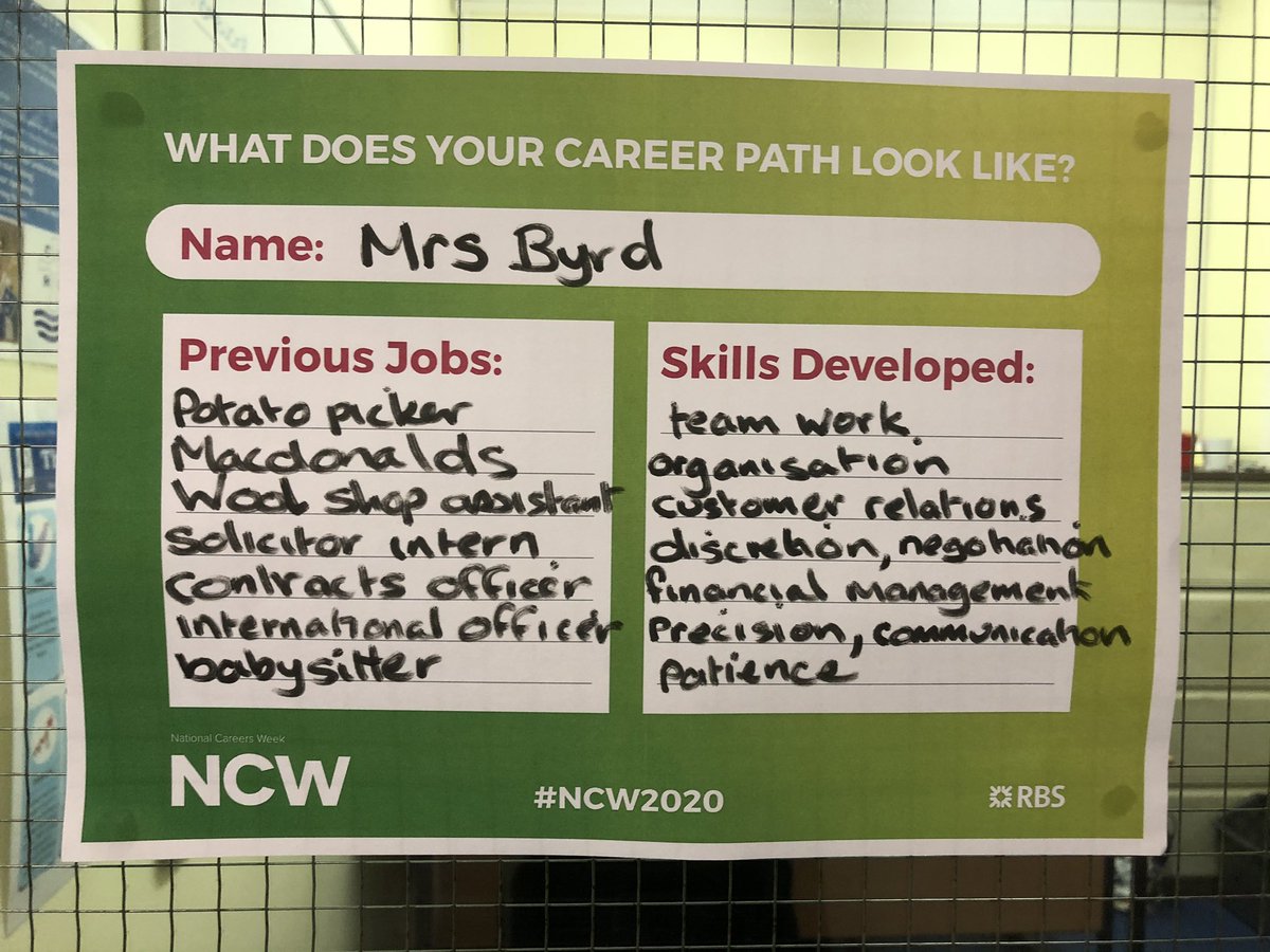 HopesDreams11's tweet photo. @CareersWeek was a special one for @ChatsmoreCHS students. All staff sharing their career stories and skills learnt creating many corridor and classroom careers conversations. 600 students accessed #fasttomato on line careers profiling information too. #Futures #Careers #NCW2020 https://t.co/bK9z1TTnmu