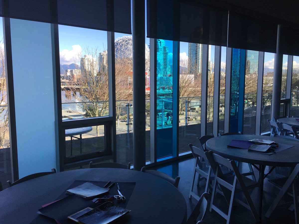 artthescience's tweet photo. So excited to make #sciart collages at BC science outreach workshop! @FleerackersA @monikastolar @scienceworldca #steambc #symbiosisca https://t.co/WDMtn4vgIW