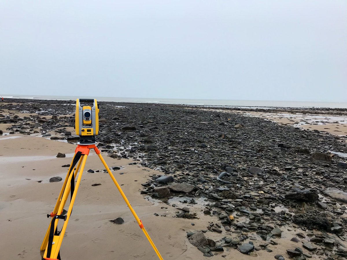 TobyMoyse_SG's tweet photo. 5 Receivers, 3 Total Stations, 1 #Beach - Getting it done with #Trimble’s  #efficient integrated surveying package! #Coastal #Survey #Storm #R12 #S5 https://t.co/e5J3s52VvY