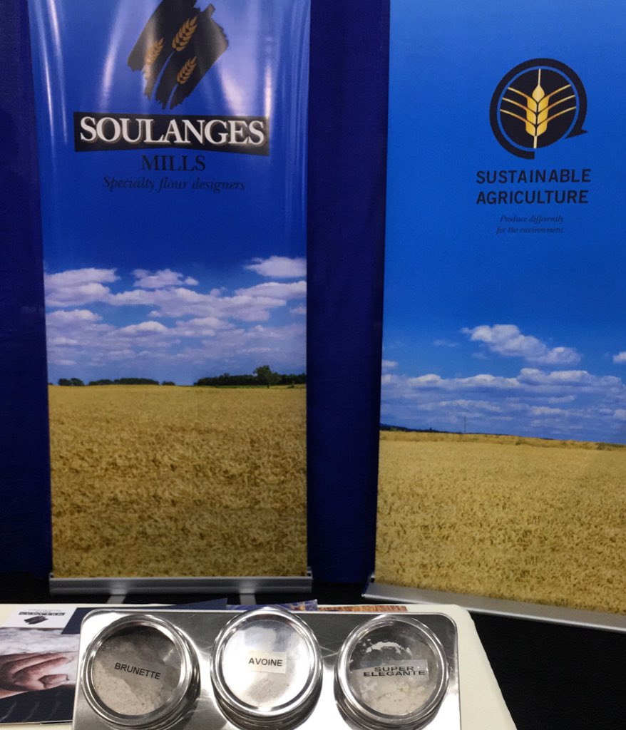 Go taste some great Quebecer deliciousness and learn more about products made in Qu?bec! 

<a href="/northforkbison/">Northfork Bison</a>: Booth# 1129A&amp;B
<a href="/moulinsoulanges/">Moulins de Soulanges</a>: Booth# 1126A&amp;B