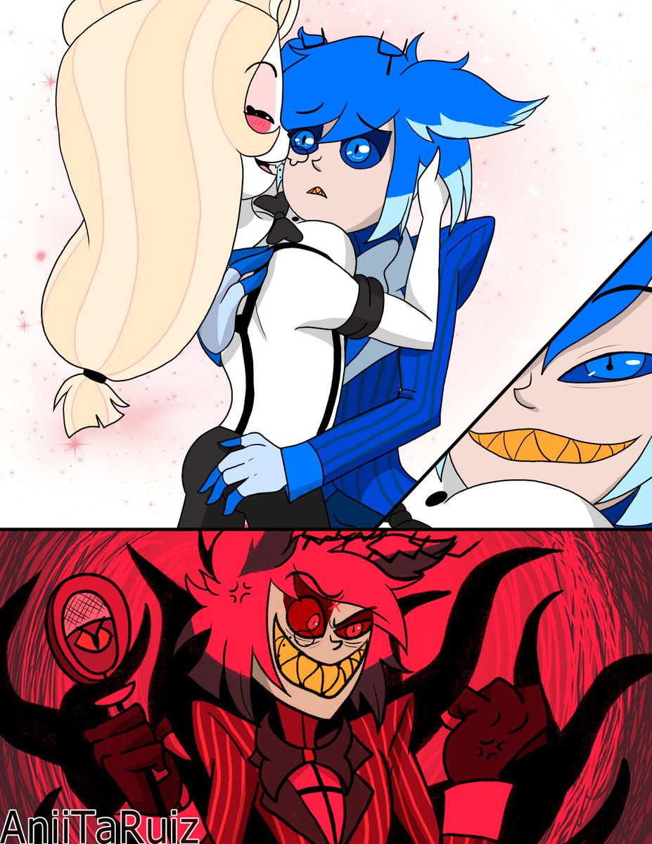 aniitaruizz5's tweet photo. hazbin hotel - COMIC  Alastor x Charlie x Alastor 2P #Alastor2P #alastorxcharlie #Alastor #charlie #chalastor https://t.co/BN5DpXJq0I