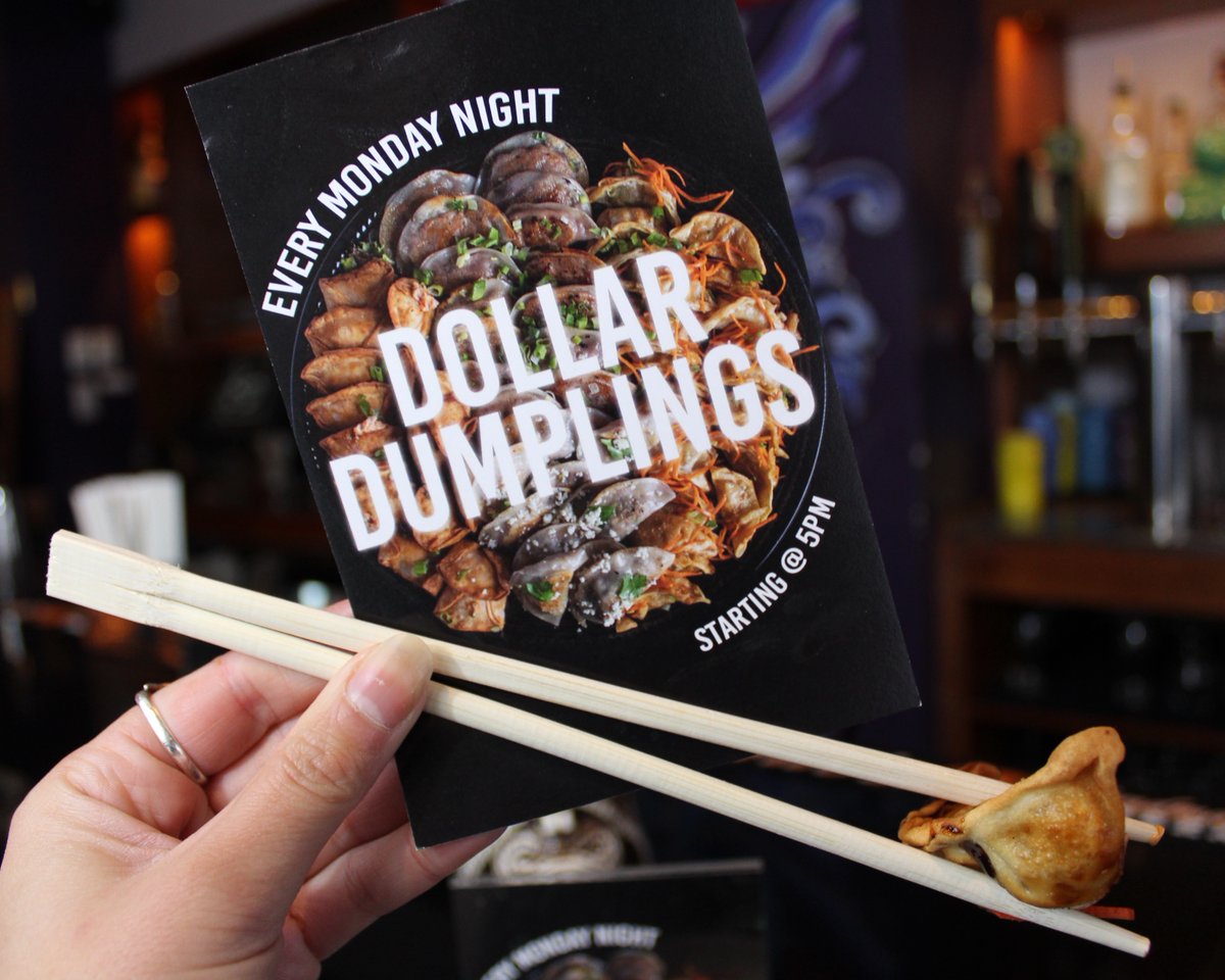 The only time we love Mondays. 🥟