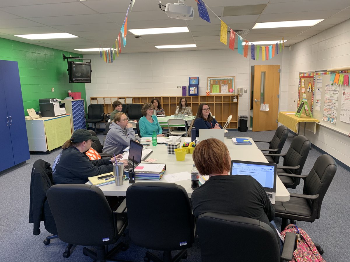 PBIS Tier II/BSIT team meeting at Ringgold Primary School