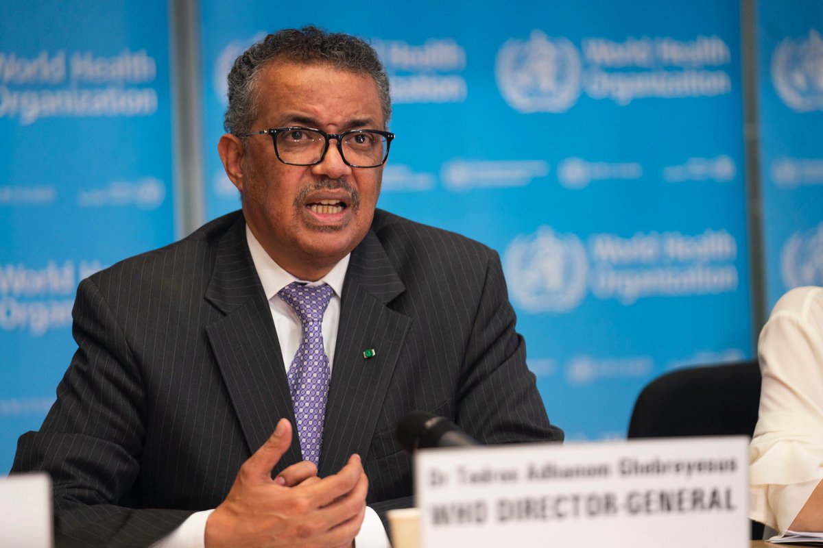 DrTedros's tweet photo. Let hope be the antidote to fear.

Let solidarity be the antidote to blame.

Let our shared humanity be the antidote to our shared threat.

#COVID19 #coronavirus https://t.co/JPy0LZnlod