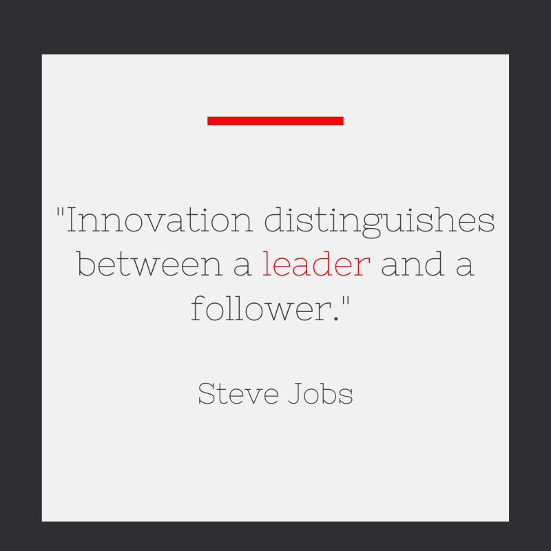 gijo_mathew's tweet photo. Innovation is defined as “the action or process of innovating”, or “a new method, product, idea”.
There are plenty of followers out there, plenty of people jumping on the bandwagon of the newest fad, but true leaders start the fad.
#ScaleUpCSuite #ScaleUp https://t.co/FyOvylmBl8