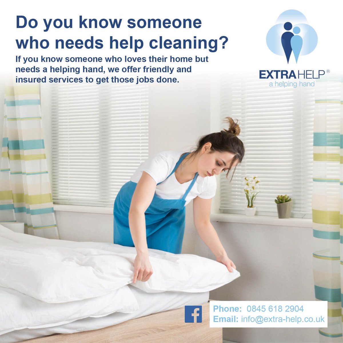 Do you know someone who needs a little extra help with their cleaning? Maybe it's you? Visit slo.link/16313 to find out how our DBS Checked helpers can support them (or you!) | #Cleaning #HomeHelp #DomesticHelp #UK