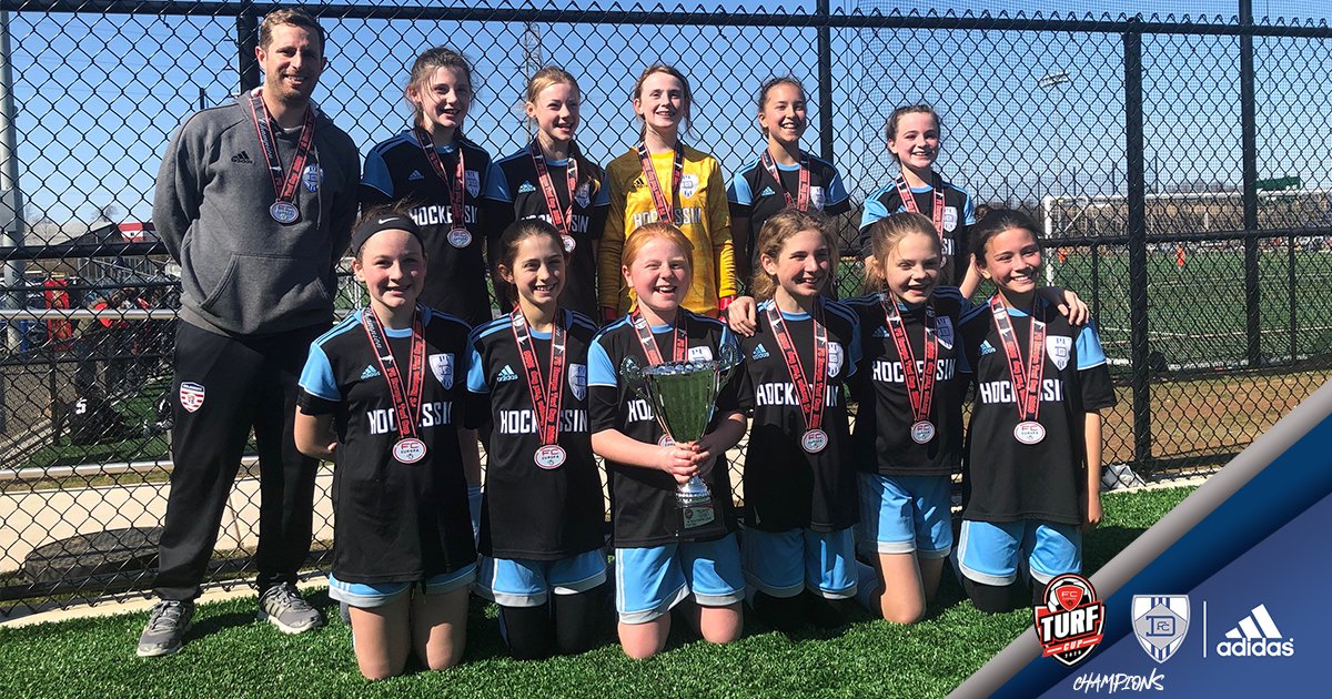 DelawareFC's tweet photo. Congratulations to our Hockessin 2008 Girls and Coach X on the @FCEuropaUSA  @TurfCup  Championship!

@fchockessin 2008 Girls // Champions! https://t.co/ABaTPVygzD