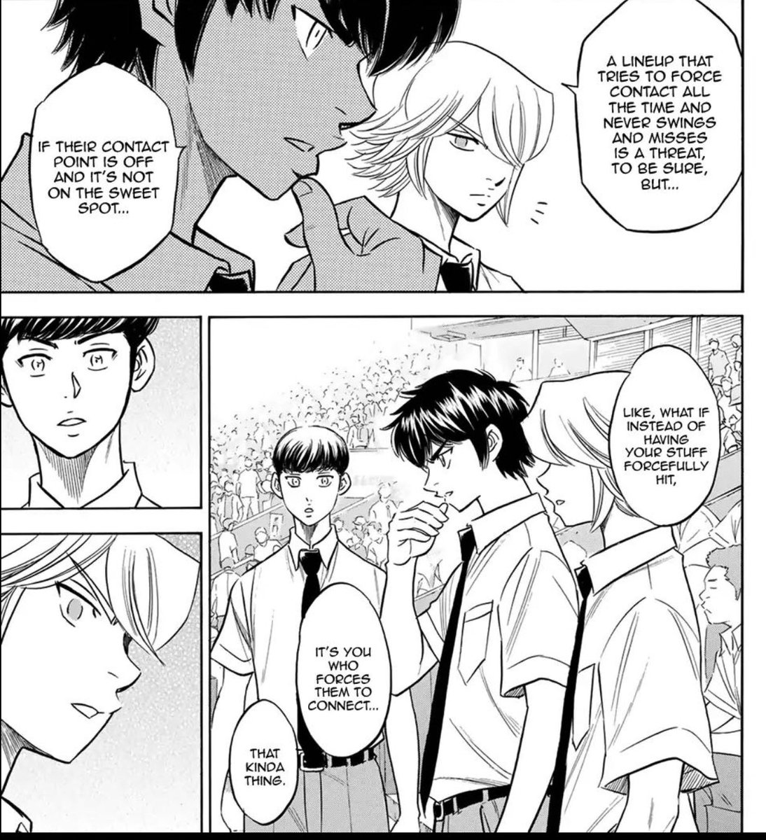 Yes friggin ace material eijun!Yes Terajima get us excited for the Ichidai vs seidou match!