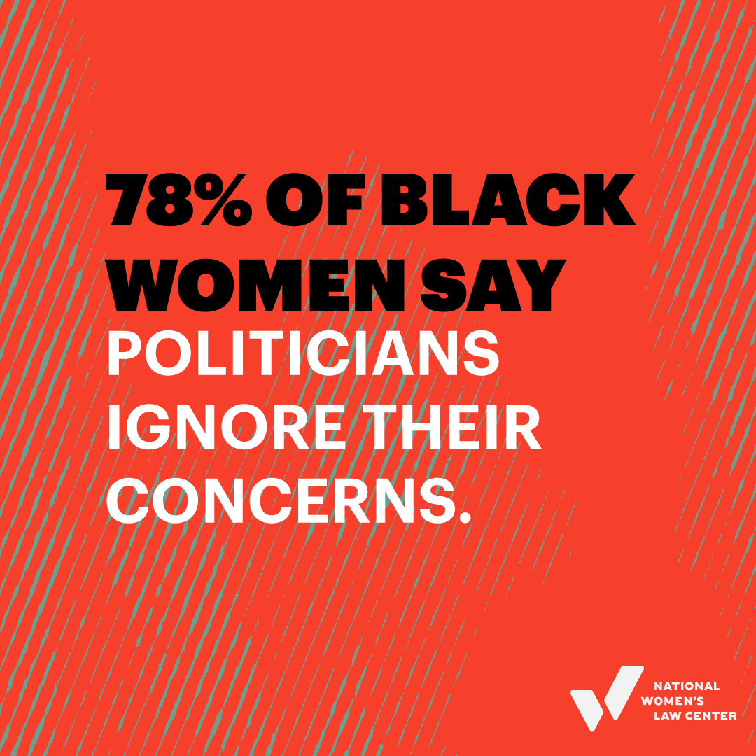 nwlc's tweet photo. It's critical that political candidates pay attention to Black women.
Read what Black women in Michigan have to say about what a policy agenda to help their families and millions of others would look like: https://t.co/zVSVeHTdzF
#PathwaytoGenderJustice #WeMatter https://t.co/WwxmTJDF1T