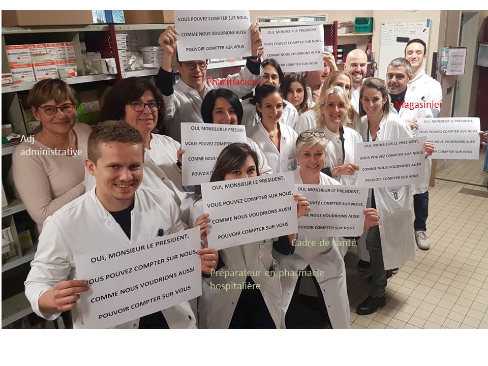 CollectInterHop's tweet photo. Oui, Mr le Président, vous pouvez compter sur nous, comme nous aimerions pouvoir compter sur vous ! @EmmanuelMacron 
#EnsembleSauvonslHopital
#ComptezSurNous https://t.co/stO0His5QK