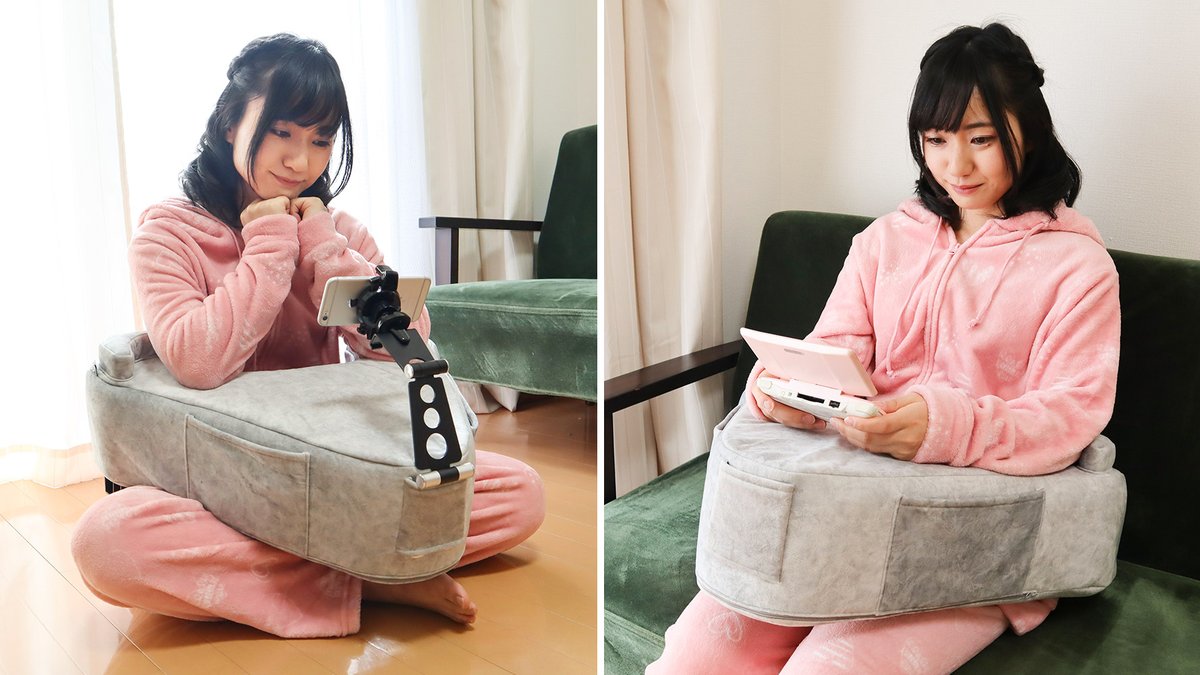 Gizmodo's tweet photo. Don't act like this gaming cushion doesn't solve a bunch of problems you won't admit to having https://t.co/ThIREVq5OC https://t.co/IBVQKcs50h