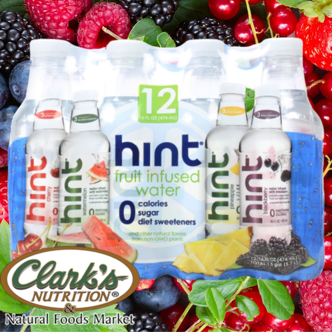 clarksnutrition's tweet photo. Quench your thirst with @hint fruit infused water.🍉💧 Zero calories, zero sugar, zero diet sweeteners and plenty of flavor. Pick up a case today at Clark's Nutrition!

#flavoredwater #zerosugar #clarksnutrition #health #inlandempire https://t.co/TWcoMI2Pcg