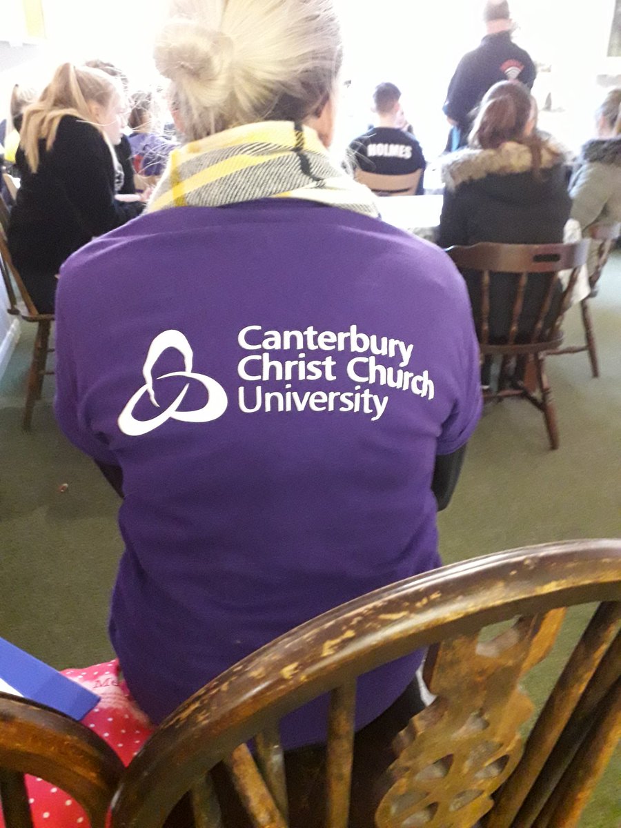 EKSTpartnership's tweet photo. Spotlight on @SCE_CCCU students who make brilliant facilitators and team leaders at our partnership events... tomorrow they will run the #StudentVoice meeting #inspiringothers #rolemodels #uniquepartnership #collaboration #purpletshirts https://t.co/x8NZ3KjvAy