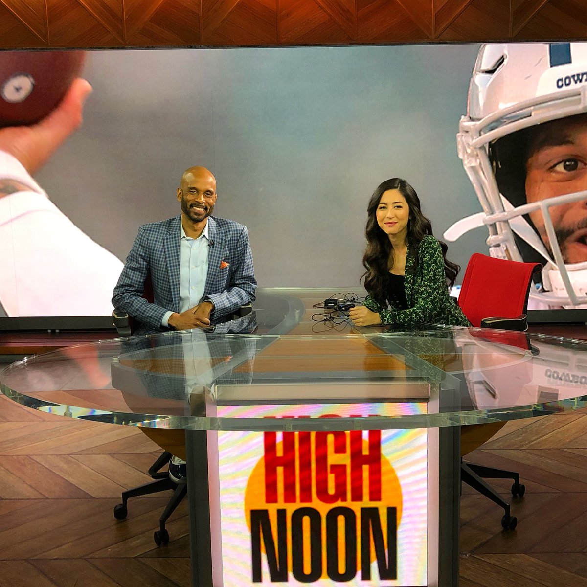Keeping Pablo’s seat warm on <a href="/HIGHNOONonESPN/">HIGH NOON</a> for a few days....4 pm ET on ESPN
