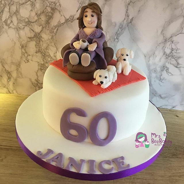mrsbeebakes's tweet photo. This was a red velvet #60thbirthdaycake that left BeeHQ at the weekend. The birthday girl loves her two little Bichon Frises, so they had to feature on the cake too... Here’s what Becky said about this cake: “Can’t thank Helen enough for the amazing cake… https://t.co/xo3ViKRMdA https://t.co/9zl5jIz0I1