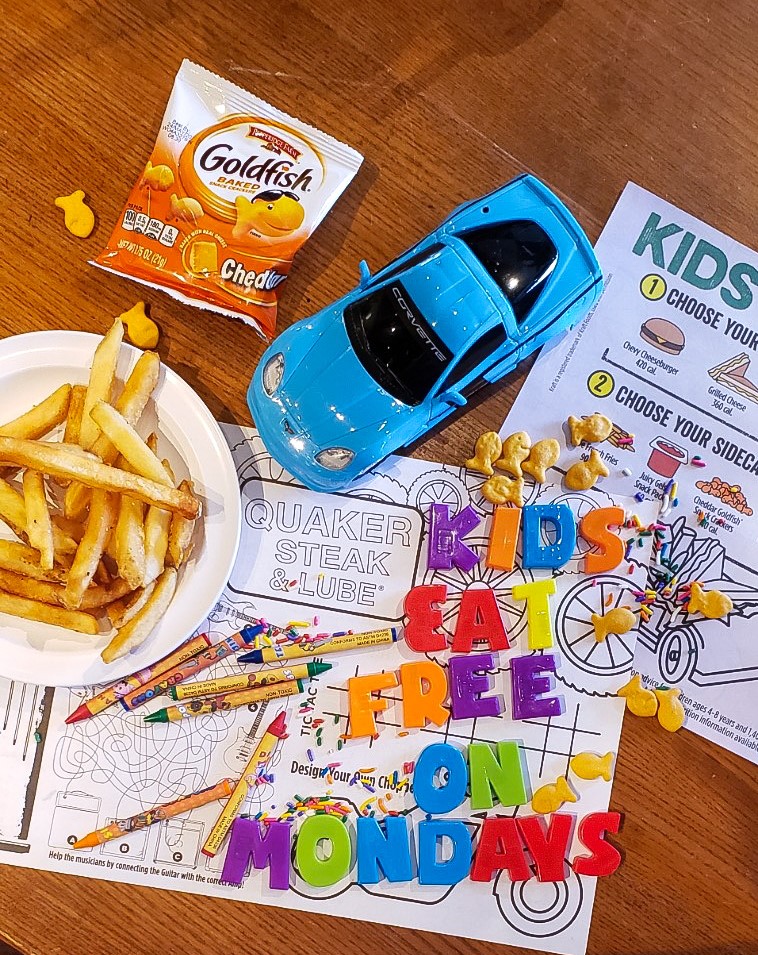 QSLEdison's tweet photo. It's Monday &amp; kids eat FREE from 5PM-8PM 🎉 #nocooking #kidseatfree #dinneratqsl #quakersteakandlubenj #kidsday #happymonday https://t.co/GxV8PpNF7n