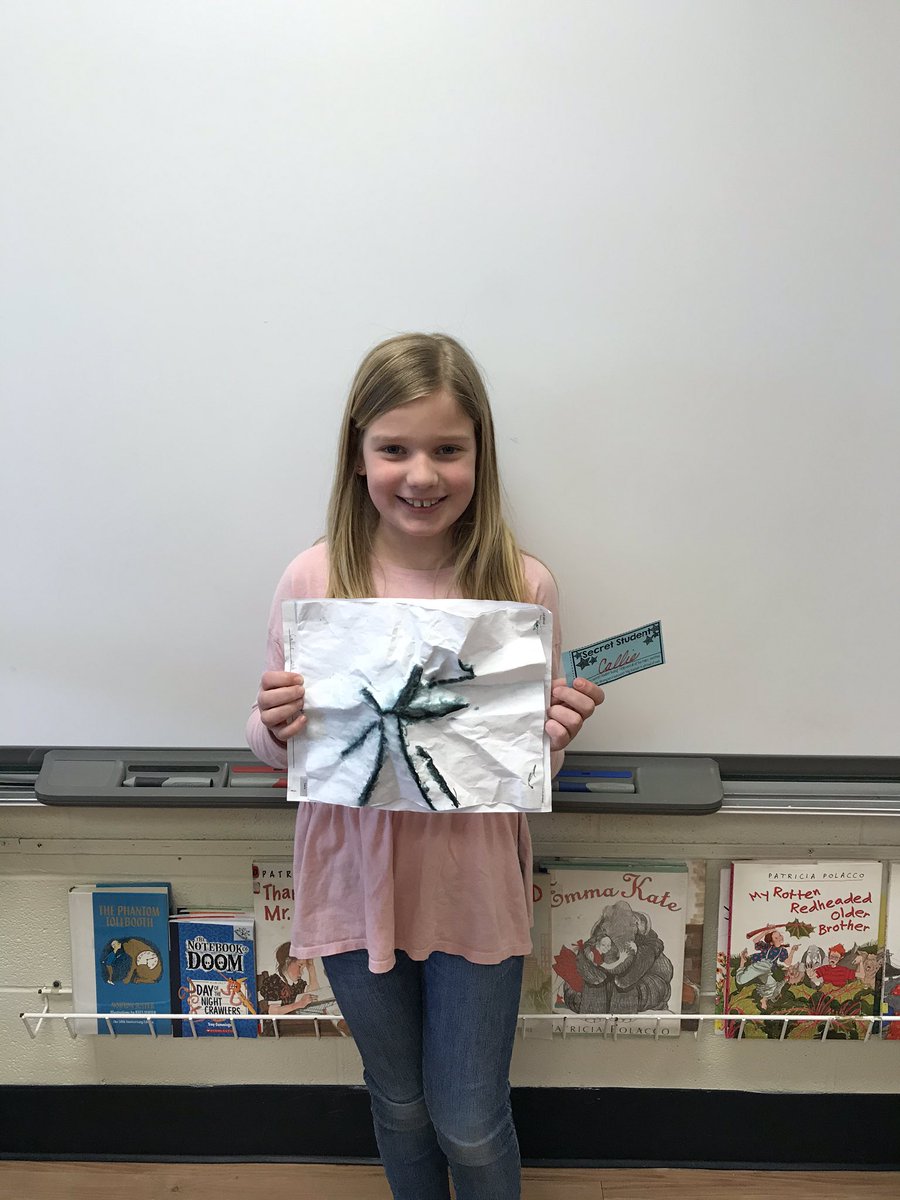 BCSDThirdGrade's tweet photo. Today we went outside for science and we got to make mountains with paper, color the higher parts with marker and finally we sprayed it with water and we tried to see how rivers are formed. By Callie #befabulous #scienceisablast https://t.co/OMaPLC8Obh