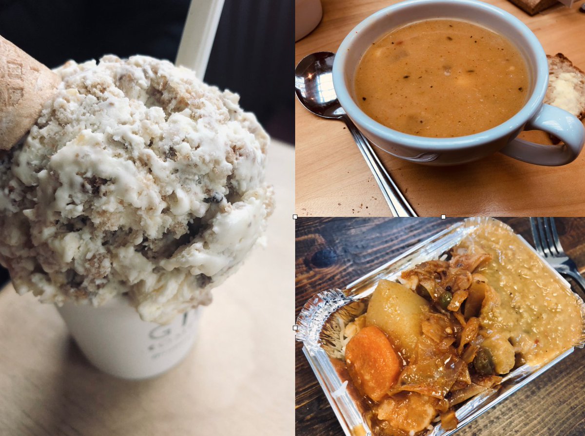 Marmalade on Toast ice cream @GingersComfort, Spicy Sweetcorn soup @OakStreetCafeNQ and a Veggie Curry sampler at <a href="/thisandthatmcr/">This & That</a> - just some of the dishes on last Saturday's Northern Quarter Taster. We do it every week!