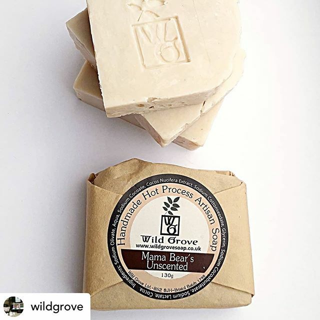 Have you seen the latest soap from the wonderful @wildgrove? Packed full of coconut milk and perfect for sensitive skin, we can’t wait to try it out! 
Reposted • @wildgrove Mama Bear's Unscented now launched and soon available on the Wild Grove website, for those who's skin …