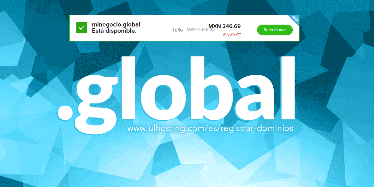 ulhostMX's tweet photo. Tu negocio .GLOBAL con 81% de descuento.
https://t.co/gnqSVSTybc
#GLOBAL #Dominios #HOSTING https://t.co/qnCJQv9SD4