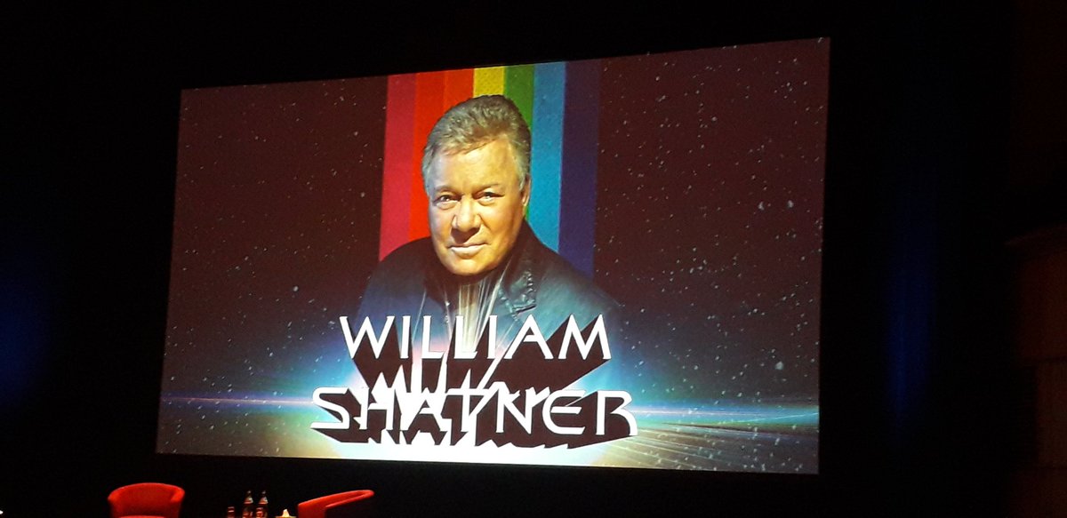 It's a huge  #FilmForTonight as I'm out with the missus in Glasgow for a special showing of  #StarTrekTheWrathOfKhan featuring a live appearance from the legend  @WilliamShatner himself. 'Set phasers to stun!!'   #StarTrek  #TheWrathOfKhan  #WilliamShatner