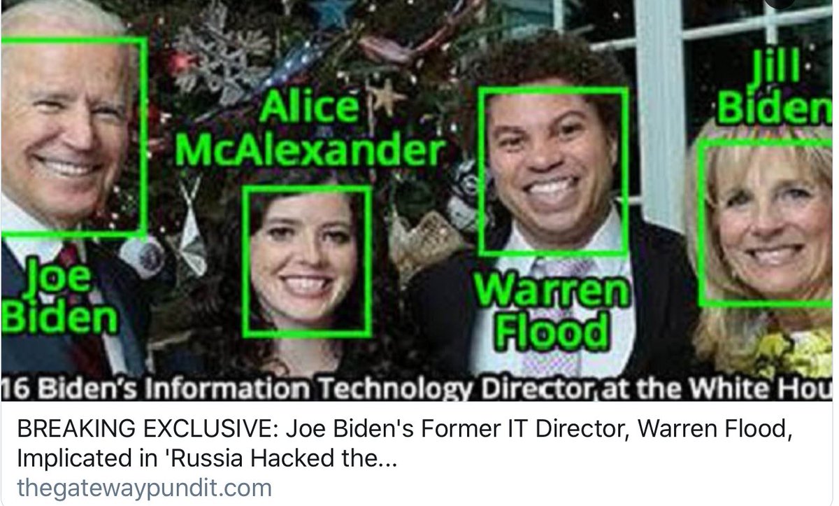 dmills3710's tweet photo. Joe Biden’s Former IT Director Warren Flood Implicated in “Russia Hacked the DNC Email” Narrative▫️
@POTUS @freedomcaucus @GenFlynn @gatewaypundit
https://t.co/yHvXnOAO4m https://t.co/6WalUD8E8c
