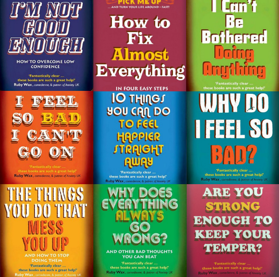 AnxietyUK's tweet photo. Dr Chris Williams’ popular Pick Me Up series uses CBT techniques to provide quick advice on how to manage your anxiety and mood. Identify and change negative thoughts and behaviours with these handy little guides. Find out more here: https://t.co/clpiMr0TIz https://t.co/So8pYiay3y