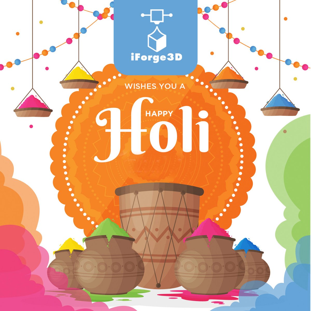 iforge3d1's tweet photo. Happy Holi-iForge3D Rapid Prototyping Technologies 

Vist Us- https://t.co/rguGGMzxDr

3dprinting #3dprinter #3dprinted #3dprints #3dprinters #dprint #d #dprinter #dprint #dprinted #design #dmodel #print #diy #3ddesigns https://t.co/XMjL6p9wgf