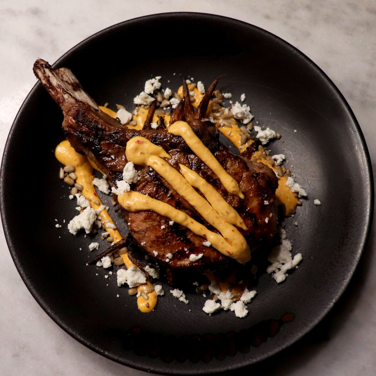 Start your week off with our Ohio Double Cut Bone-In Pork Chop for dinner. You won't regret it. 

#RenHotels #RenaissanceToledo #BrimHouseToledo #SmashingToledo #ExploreOhioFood