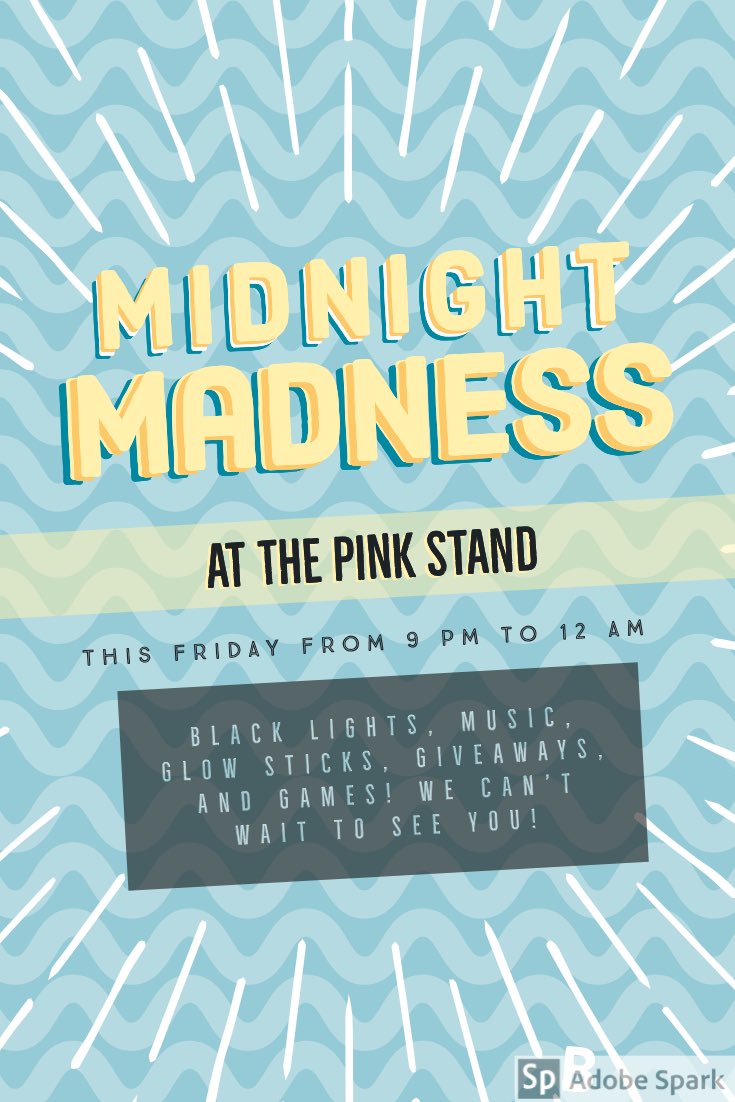 thepinkstand's tweet photo. Help us kick off another AWESOME season! Bring your friends and come hang out with us this Friday night! It’s going to be a blast and we can’t wait to see you! 🌙‼️🍧🥳 https://t.co/0oTsxArHIl