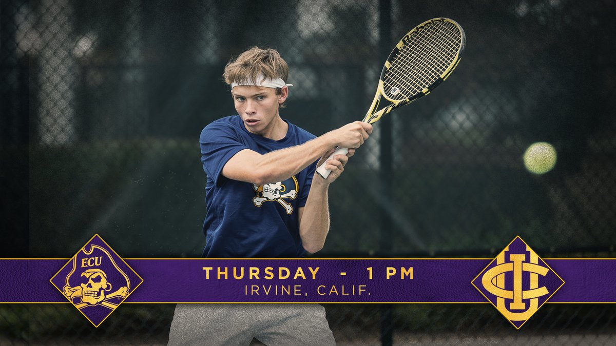 ecutennisM's tweet photo. The Pirates are in California for a trio of matches this week! First up is a battle with UC Riverside on Tuesday!

📰https://t.co/H5mbwyMl5T https://t.co/6qblCXNoLF