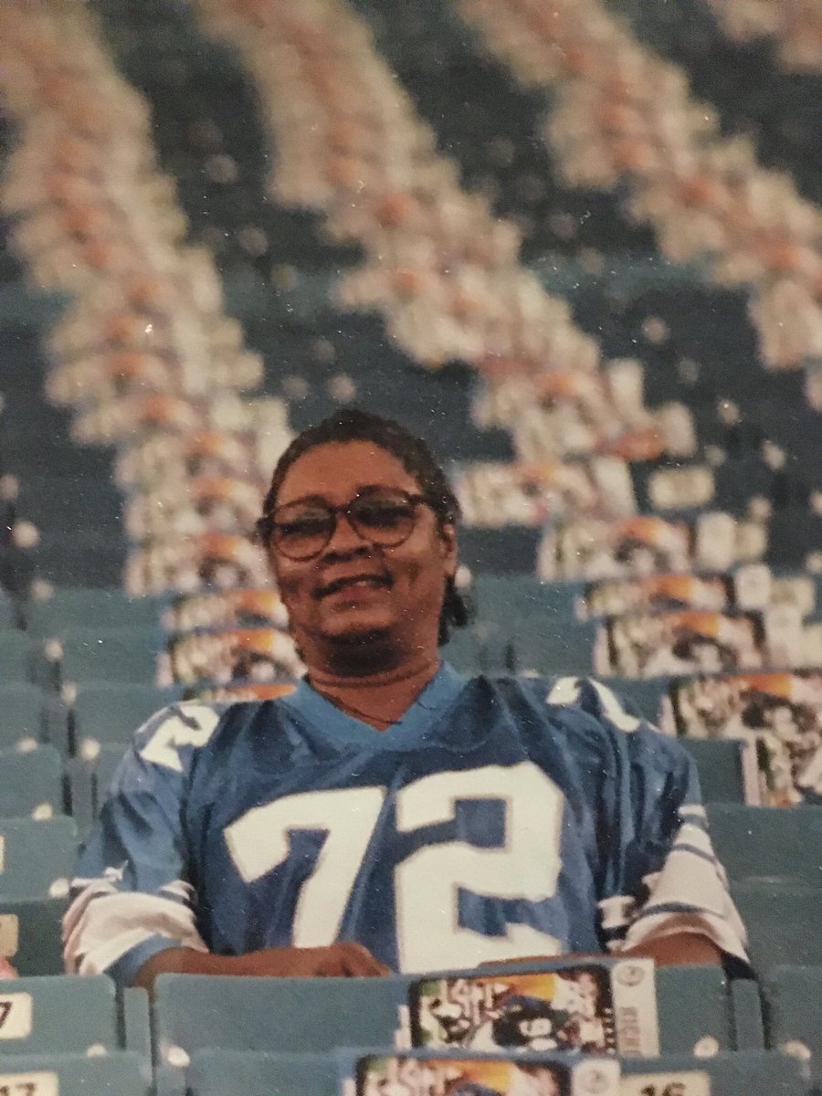 BigRayRoberts's tweet photo. My ORIGINAL RIDE OR DIE!!
My mother, Josephine Roberts, supported me from little league to the NFL. She could be heard shouting, “Get em junior!”, “You better hit him back!”, “Shuck-em like you’re shucking corn!” I miss u ❤️ #Dimples #HerBigBaby #Seven2 https://t.co/iPvqwGmu6z