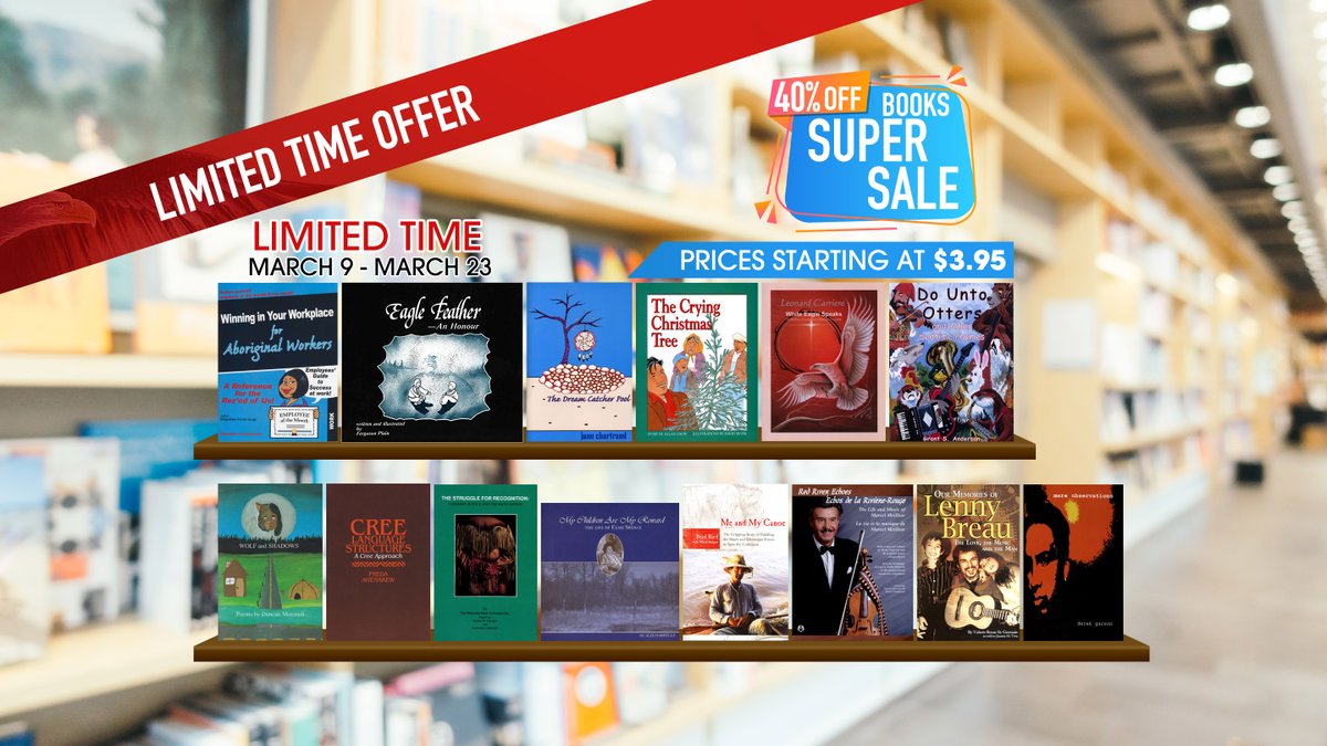 Native_R's tweet image. New Books on Sale! - mailchi.mp/nativereflecti…