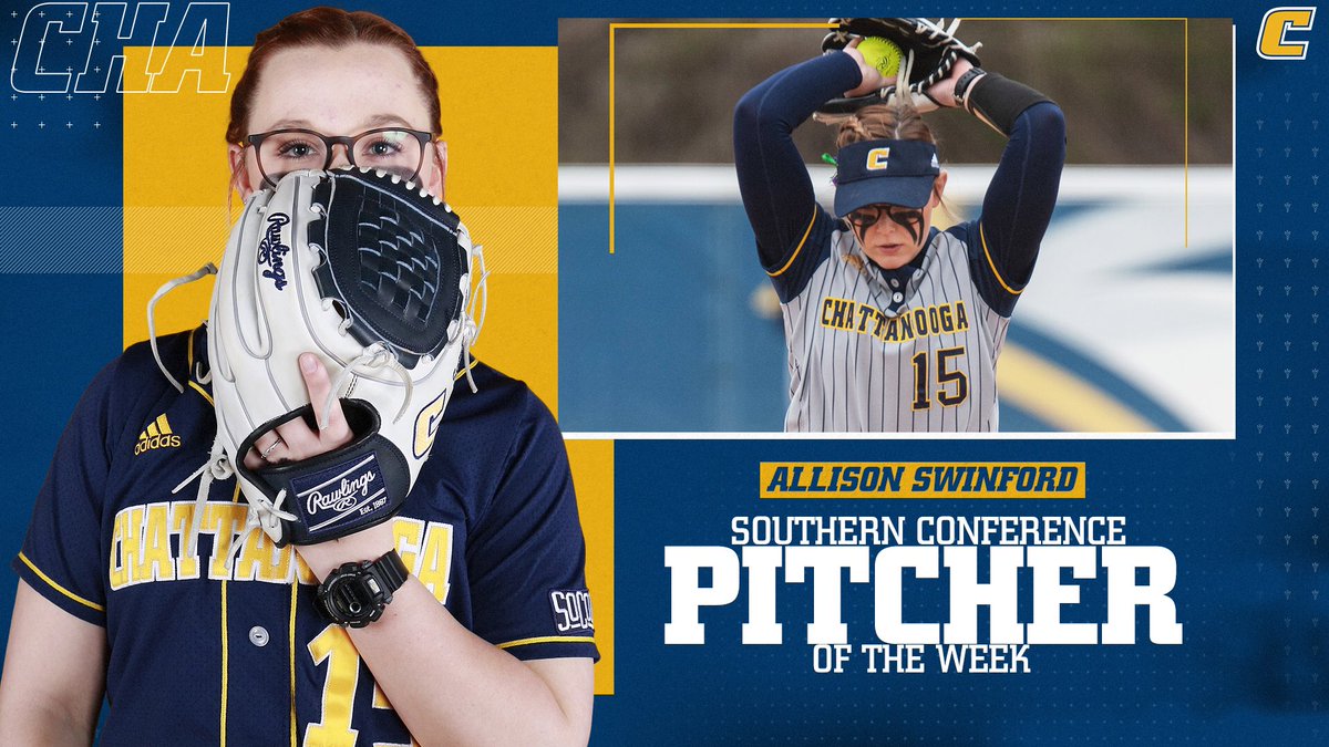 GoMocsSB's tweet photo. 🏅 | Swinford Named @SoConSports Pitcher of the Week 

📊 1-0, 16.1IP, 0.86 ERA, 14 K
🔗 https://t.co/6fk5gBV98I

#GoldStandard | #GoMocs https://t.co/b0mjPJlhin