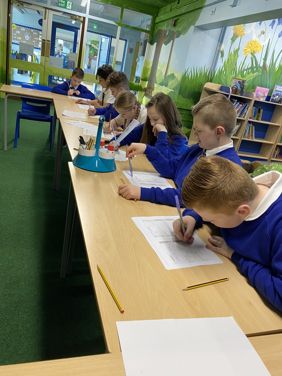 EPA_Sharks's tweet photo. Such concentration in this mornings arithmetic booster. Mrs W rushed her answers last night but these @DeltaEstcourt year 6s were able to help her out and correct the mistakes. @EPAYr6 #EPAMaths https://t.co/gMlSlwVIAf
