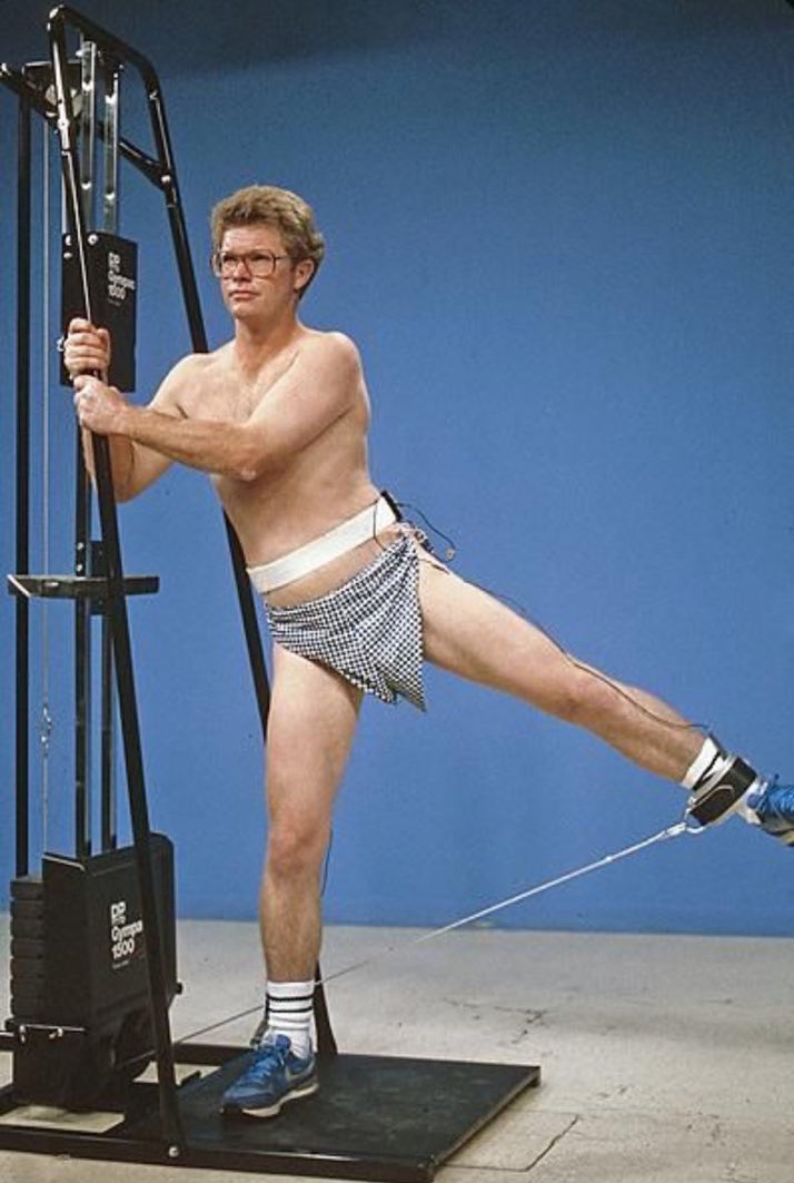 Super70sSports's tweet photo. Many fitness insiders still believe Tom Kite's "Golfercise" series of VHS tapes irreparably harmed the entire industry. https://t.co/EPQh3TDW3x