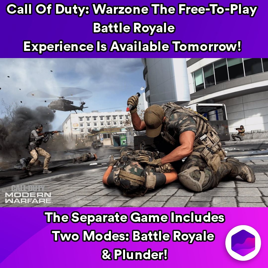 Delicious_Pixel's tweet photo. Who's excited for #warzone !? 🔥🙋 Tag your squad! 
.
#callofduty #modernwarfare #gaming #blizzard #videogames #ghost #price #cod #xbox #ps4 #playstation #ps5 #crossplay #battleroyale #freetoplay #f2p https://t.co/I6eeegp70P