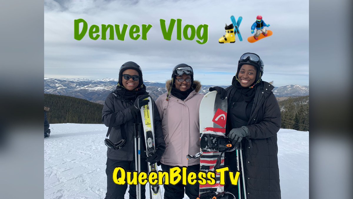 ayee_naijachick's tweet photo. Guess who’s back from a long ass hiatus 💀🥴
My birthday trip to Denver will be up in a few hours! Check out my other videos while you wait 😏
https://t.co/NUrSsGLCDf
#QueenBlessTv #DenverVlog #BlackGirlsTravel #BlackGirlYoutuber https://t.co/5ddBMlsxDF