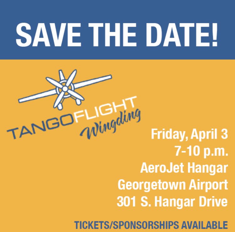 FlyTangoFlight's tweet photo. Tickets are going fast, make sure to buy yours today at https://t.co/YytMxMbCrY ⠀⠀⠀⠀⠀⠀⠀⠀
🚨Ticket Sales End March 18th!🚨 ⠀
#helptangofly #georgetowntx #aviation #Airtoair #aviation #tangoflight #texas #alwaysanadventure #keepexploring #airport #instatravel #airtoair https://t.co/m7nd2VSZlu