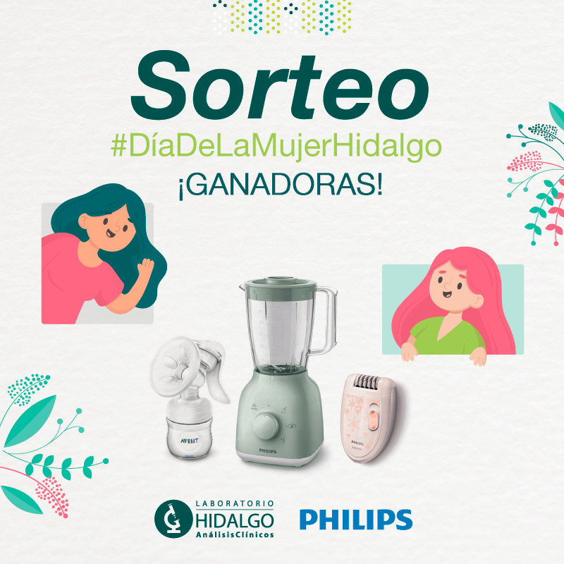 LabHidalgo's tweet image. 🌸 Ganadoras del sorteo #DíaDeLaMujer 🌸 

Ingresá a nuestra cuenta de Instagram para conocer las ganadoras del sorteo de los productos de  @philips.

#LaboratorioHidalgo #SorteoHidalgo #Ganadoras #DíaDeLaMujer #Philips