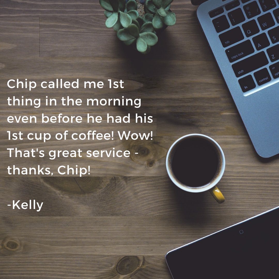kevinstudley's tweet photo. Alex, Jared, and Chip are all ready to help! Even if it is before the first cup of coffee โ
#TheNetworkPro #NIST #CIS20 #MondayMotivation #Coffee https://t.co/5IlwOAqKOI