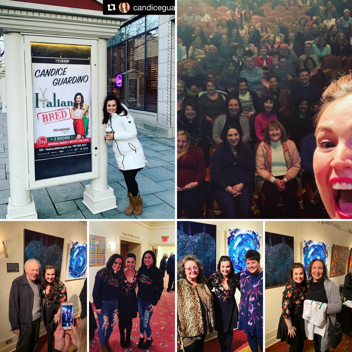 ItalianBredShow's tweet photo. What a weekend of packed shows in DE! #candiceguardino #italianbred https://t.co/vS8lvQjmpg