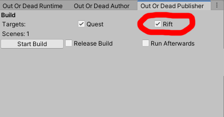 traVRsal_Robert's tweet photo. A little something I've just tried after more and more requests came in to not only support Quest. #OutOrDead is actually running super smooth on the Rift, if only the cable was not there. Is it worth the effort? Anybody interested?

#indiedev #gamedev https://t.co/klAA7fBmlW https://t.co/trm6afuDSI