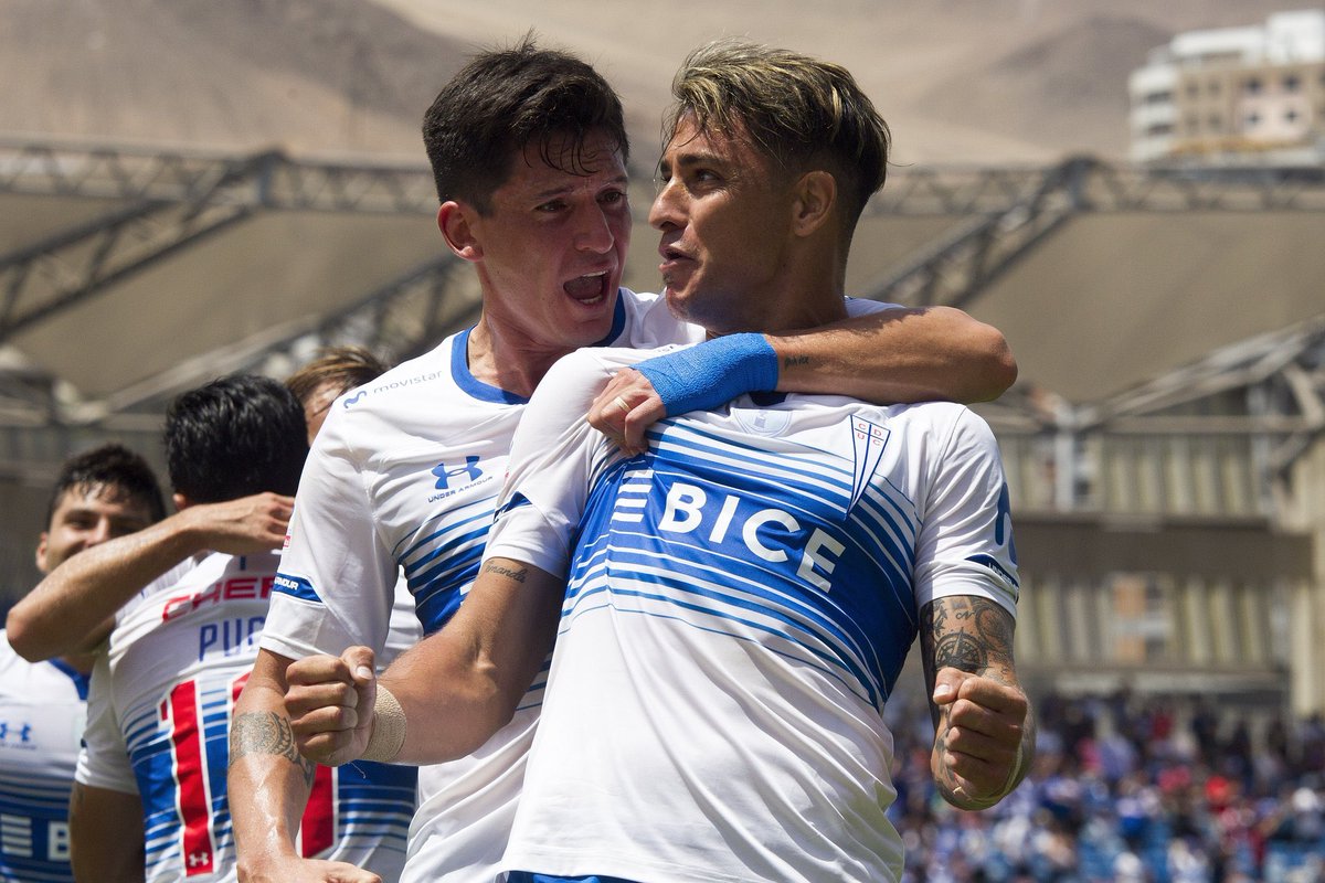DSportsCL's tweet photo. Universidad Católica enfrenta a América de Cali en un partido clave por Copa Libertadores ¿Te gustaría asistir? 🏆

👉🏻 Sigue nuestra cuenta, Da RT a esta publicación y participa por una entrada doble a palco en San Carlos de Apoquindo ⚽️🇨🇱 https://t.co/86iXJLri8F